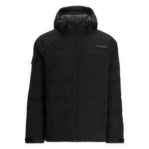 Spyder Men's Size XL Black Black Bromont Insulated Waterproof Winter Ski…